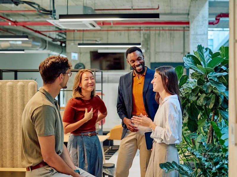 Business team in a meeting